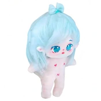 Amazon | niannyyhouse 20cm ぬいぐるみ 女の子 ライトブルー